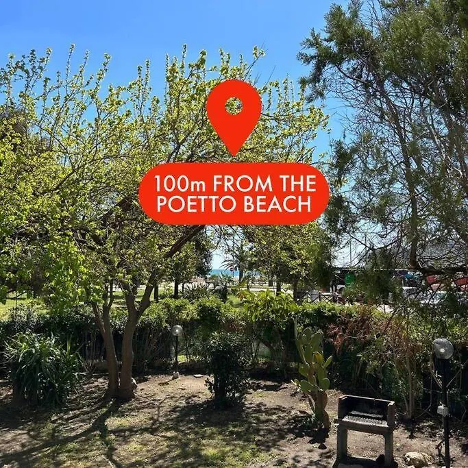 Tatil Evi Green Home Front Poetto Beach, Cagliari, By Home&Experience